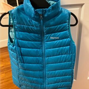 Marmot Women's Blue Puffer Vest